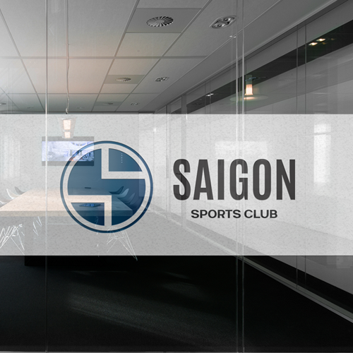Sportswear design with the title 'saigon'
