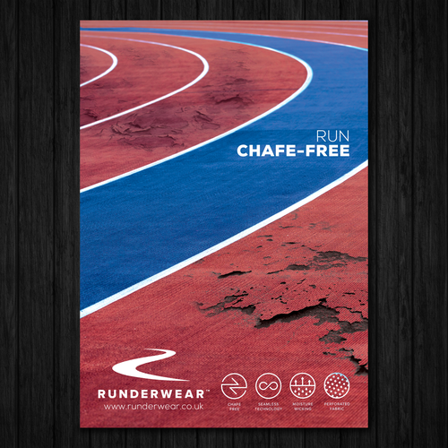 Magazine ad design with the title 'Sharp Magazine Ad'