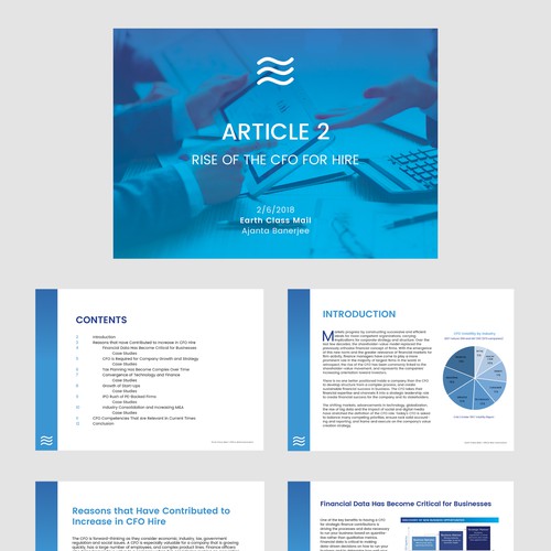 White paper design with the title 'Whitepaper design'