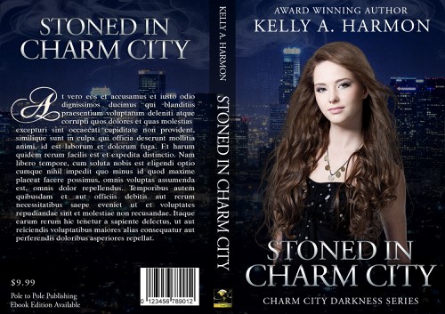 Urban fantasy book cover with the title 'Create a Powerful Cover for the first book of an Urban Fantasy Series'