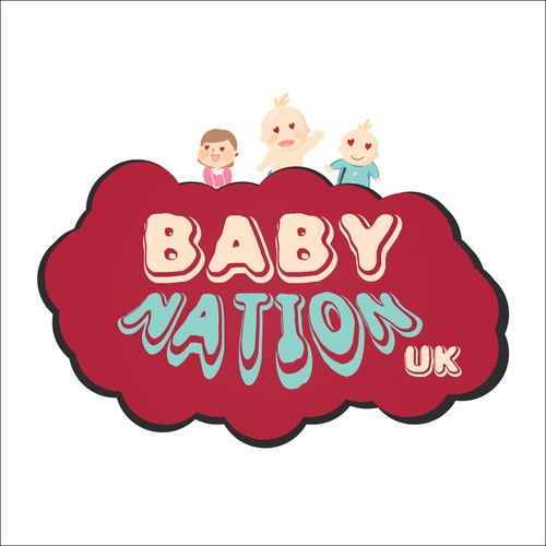 Brilliant logo with the title 'Baby Logo Design'