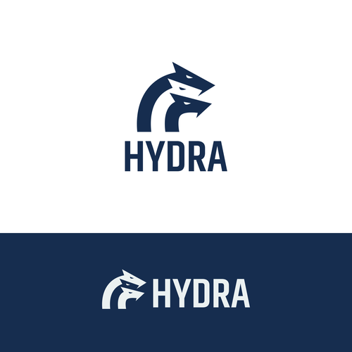 Fierce logo with the title 'Hydra logo concept for an industrial technology company.'
