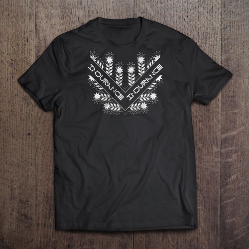 Geometric t-shirt with the title 'Ethnic t-shirt design'
