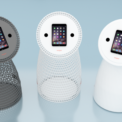 Kiosk design with the title 'Kiosk'