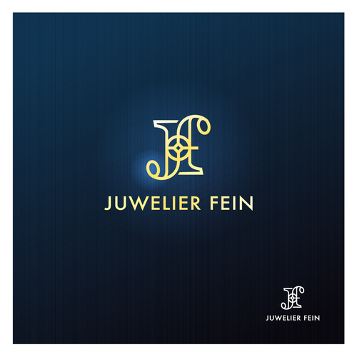 Jewelry design with the title 'Logo concept for jewelry shop'