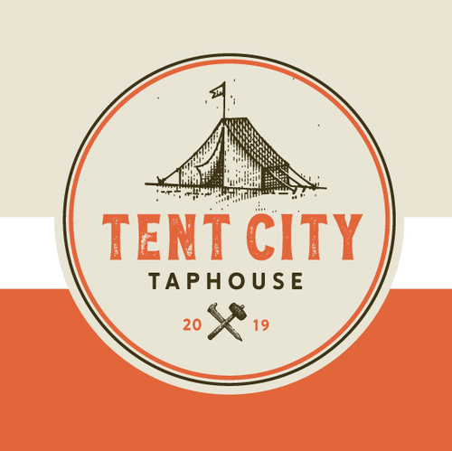 Road trip logo with the title 'Id for a taphouse'