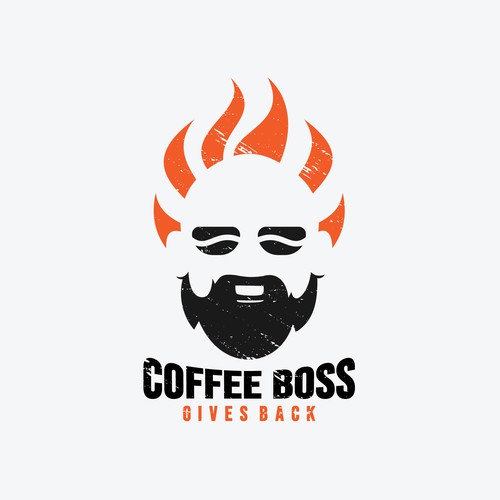 Fine Art logo with the title 'Community Foundation Logo for coffee boss'