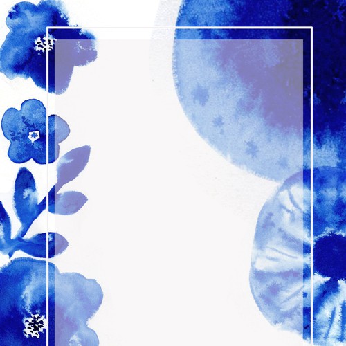 Monochrome illustration with the title 'Entry for wedding cards contest 2'