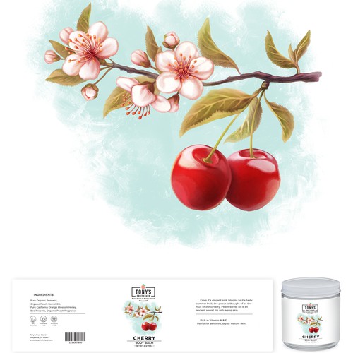 Natural label with the title '1-to-1 Illustration Project'