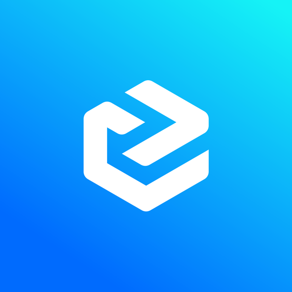 Neon blue safari logo with the title 'Excom Media - Digital Advertising'