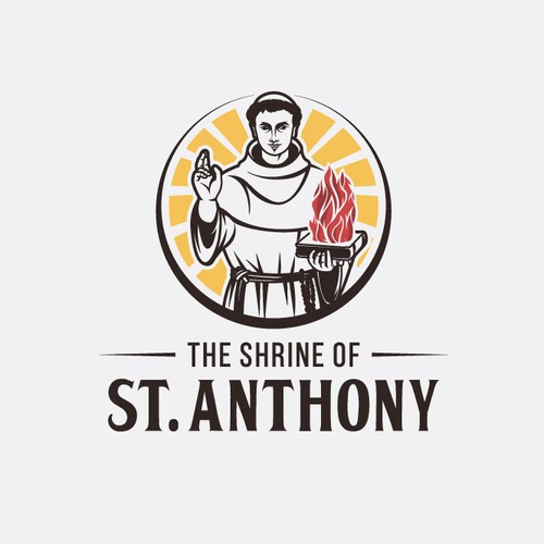 Shiny logo with the title 'The Shrine Of St. Anthony'