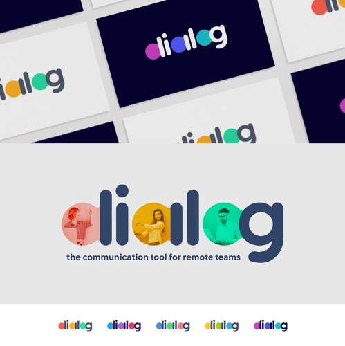 Web logo with the title 'Dialog'