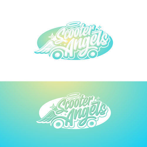 Scooter logo with the title 'Scooter Angels'
