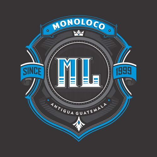 Emblem t-shirt with the title 'Vector Emblem T-Shirt Design'