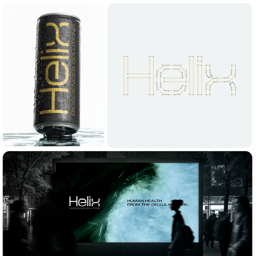 Drink brand with the title 'Logo concept (for sale)'