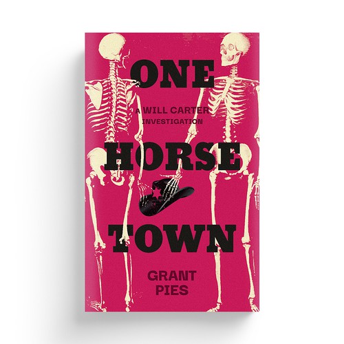 Series book cover with the title 'Cover for a Murder Mystery'