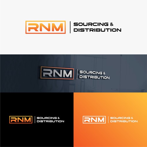 Square logo with the title 'RNM SOURCING & DISTRIBUTION'