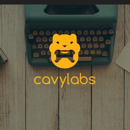 Game brand with the title 'CavyLabs Logo Design'