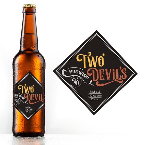 Brewery label with the title 'Beer Label '