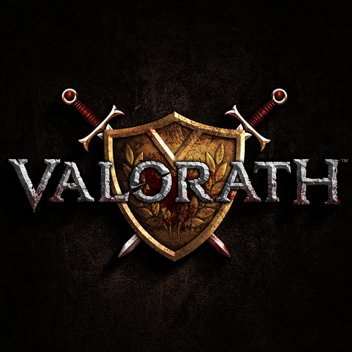 Shield design with the title 'Valorath'