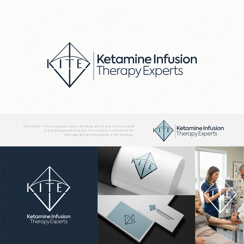 Kite logo with the title 'Ketamine Infusion Therapy Experts'