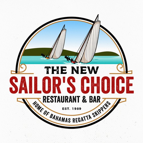 Sailing logo with the title 'The New Sailor's Choice'