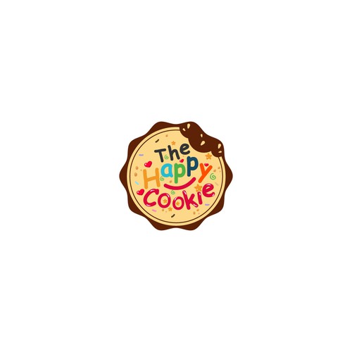 Homemade logo with the title 'Cookie logo'