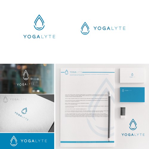 Clear design with the title 'Yoga'