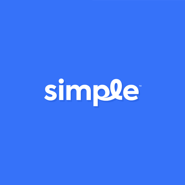 Ocean blue logo with the title 'Simple'