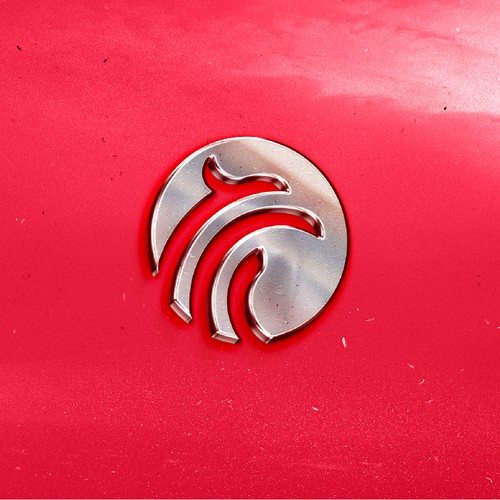 Eagle logo with the title 'Cool Eagle Design for Davey Japan'