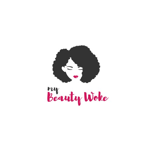 Black brand with the title 'My Beauty Woke'