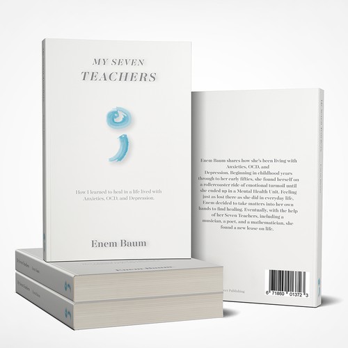 Powerful book cover with the title '"My Seven Teachers" Book Cover Submission'