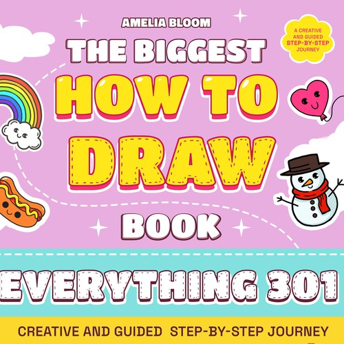 Coloring design with the title 'Book cover'
