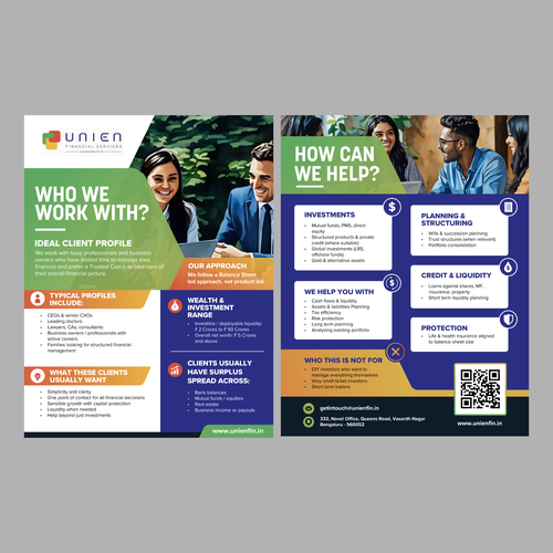 PDF design with the title 'UNIEN Flyer'