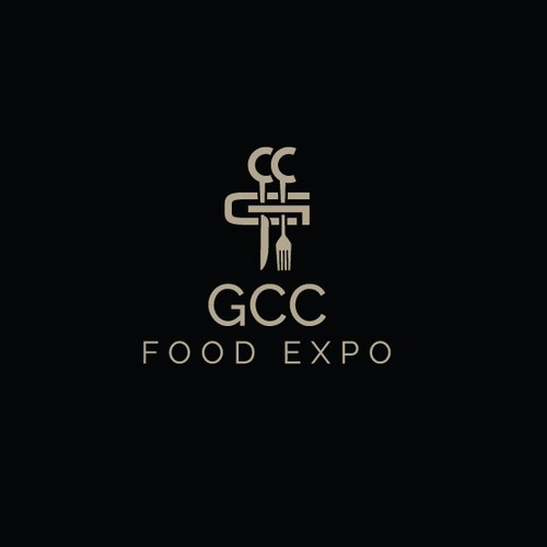Exposition logo with the title ' Food Expo'