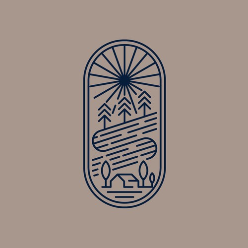 Landscape design with the title 'The Strand'