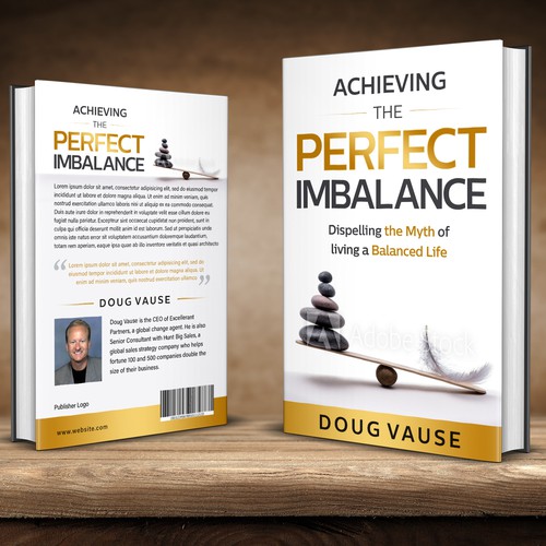 Title design with the title 'Achieving the perfect imbalance'