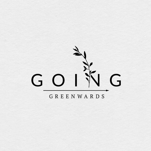 Nutritionist logo with the title 'Going Greenwards'