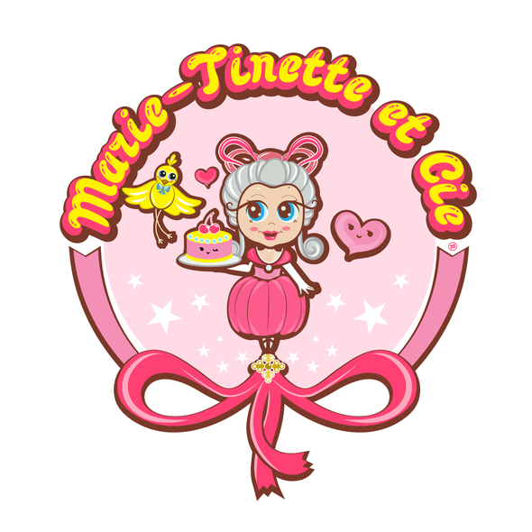 Kawaii logo with the title 'Kawaii Cute Character'