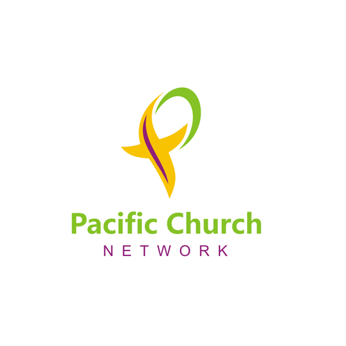 Faith logo with the title 'Pacific Church Network Logo Draft'