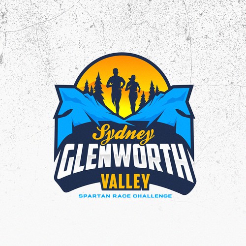 Marathon logo with the title 'Spartan Race Logo'