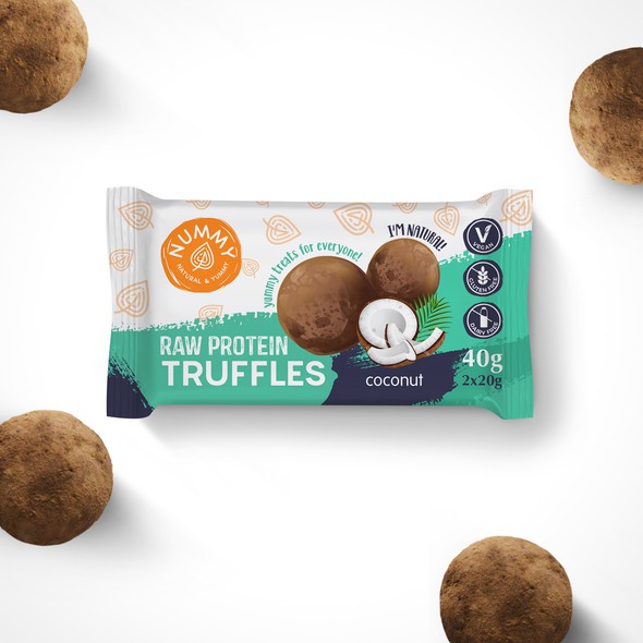 Funny packaging with the title 'package and Logo design'