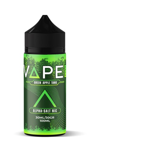 Liquid label with the title 'bottle packaging'