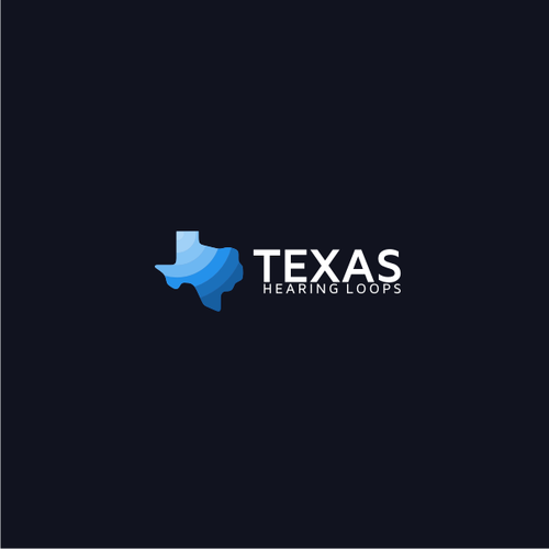 Hearing logo with the title 'Texas Hearing Loops'