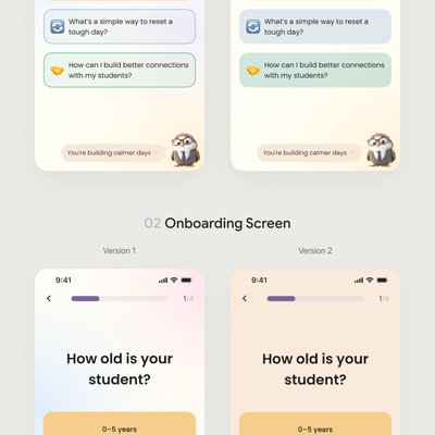 Design an app for teachers to help improve classroom behaviour & vibes