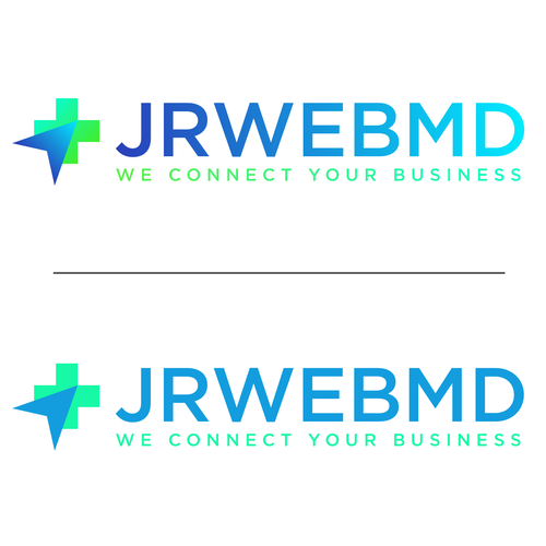 Web design logo with the title 'JRWEBMD'