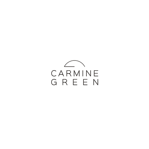 Exclusive brand with the title 'CARMINE GREEN'