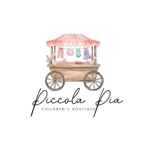Boutique logo with the title 'Piccolo Pia'