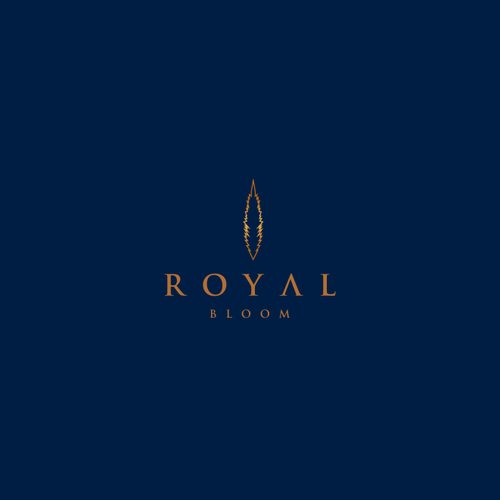 Artistic brand with the title 'Royal Bloom'