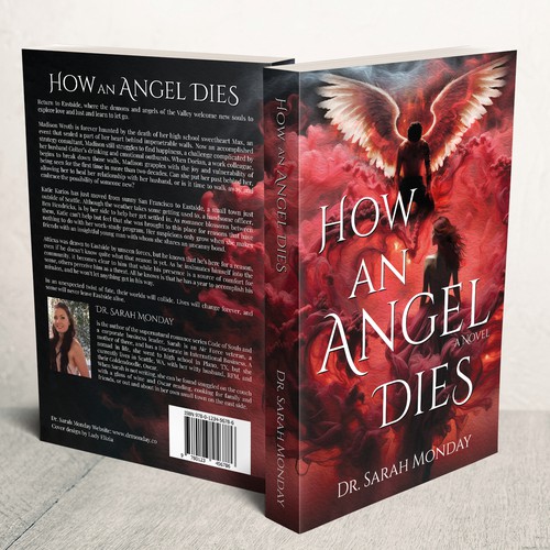 Soul design with the title 'Book cover for: How an Angel Dies'
